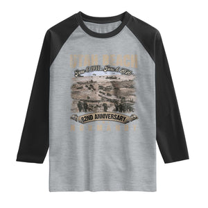 Utah Beach D Day Raglan Shirt 82nd Anniversary Honor History Normandy WWII TS11 Heather Gray Black Print Your Wear