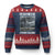 Funny I Would Rather Be Storm Chasing Ugly Christmas Sweater Storm Tornado Lover - Print Your Wear