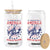 Funny 4th of July Western Cowboy Glass Can America Land Of The Yee Home Of The Haw TS11 Print Your Wear