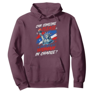 Can Someone Please Just Put A Woman in Charge Hoodie 4th of July Feminist