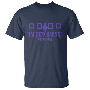 Native American Haudenosaunee Iroquois Nation Flag T Shirt TS11 Navy Print Your Wear