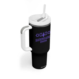 Native American Haudenosaunee Iroquois Nation Flag Tumbler With Handle TS11 Print Your Wear