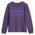 Native American Haudenosaunee Iroquois Nation Flag Youth Sweatshirt TS11 Purple Print Your Wear