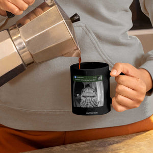 There is Motion at Your Front Door Funny Shark Motion Meme Coffee Mug