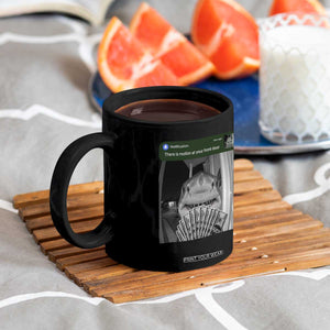 There is Motion at Your Front Door Funny Shark Motion Meme Coffee Mug