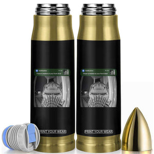 There is Motion at Your Front Door Funny Shark Motion Meme Bullet Tumbler