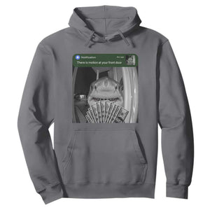 There is Motion at Your Front Door Funny Shark Motion Meme Hoodie