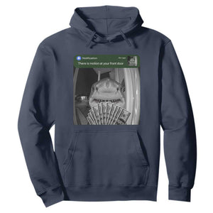There is Motion at Your Front Door Funny Shark Motion Meme Hoodie
