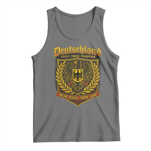 German Heritage Pride Tank Top Deutschland Stolz Treue Tradition Meine Heimat Meine Liebe TS11 Black Heather Print Your Wear