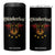 Oktoberfest German Drinking Festival 4 in 1 Can Cooler Tumbler Bundesadler Coat of Arms Star TS11 One Size: 16 oz Black Print Your Wear