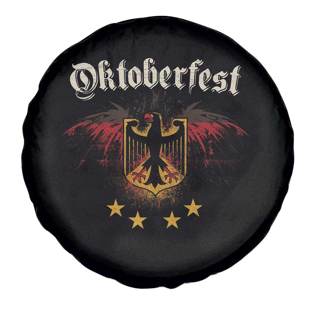 Oktoberfest German Drinking Festival Spare Tire Cover Bundesadler Coat of Arms Star TS11 Print Your Wear