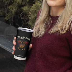 Oktoberfest German Drinking Festival Tumbler Cup Bundesadler Coat of Arms Star TS11 Print Your Wear