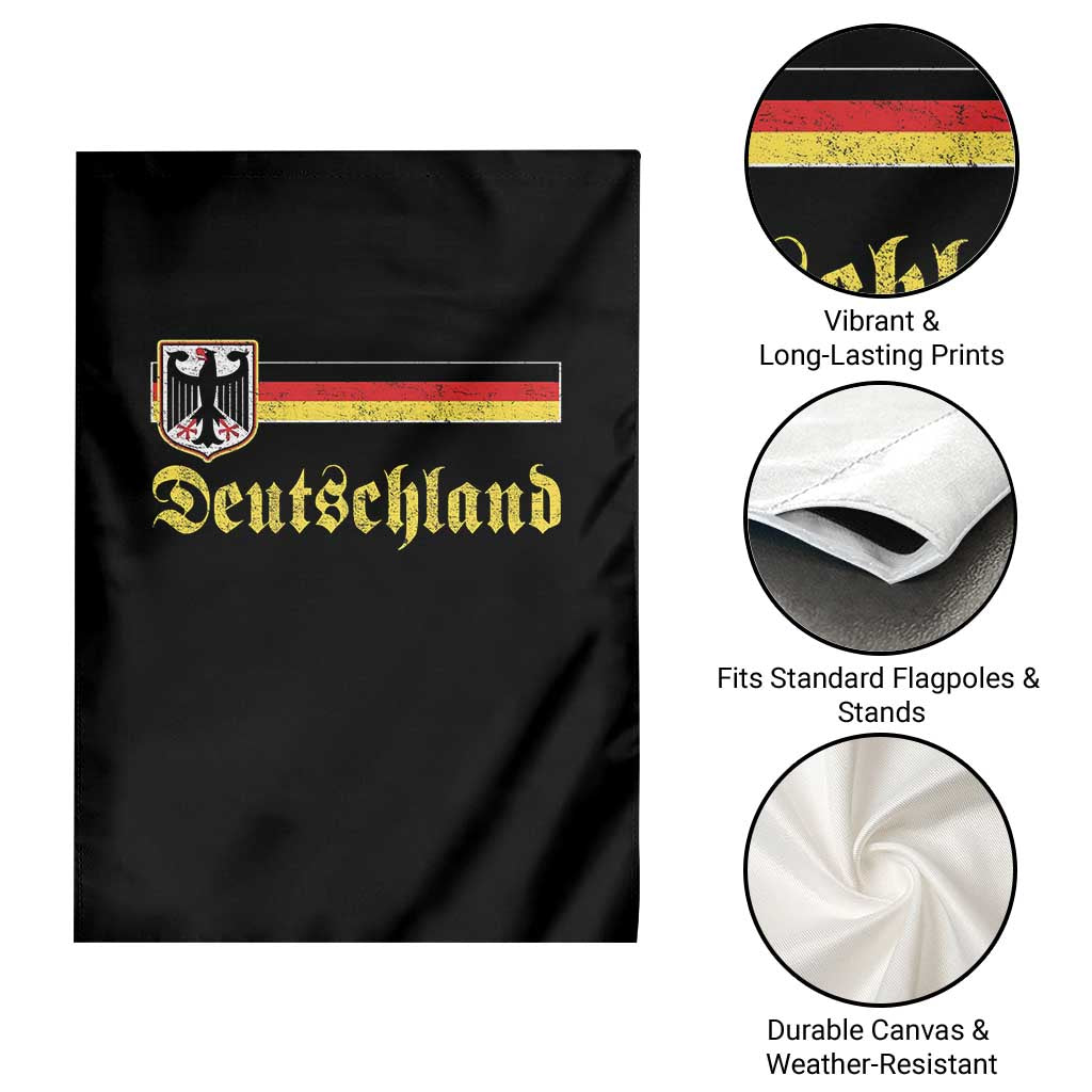 Deutschland German Heritage Pride Garden Flag Bundesadler Coat of Arms TS11 Print Your Wear