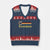 Deutschland German Heritage Pride V-Neck Knit Sweater Vest Bundesadler Coat of Arms TS11 Navy Red Print Your Wear