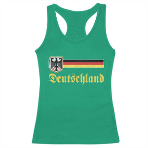 Deutschland German Heritage Pride Racerback Tank Top Bundesadler Coat of Arms TS11 Irish Green Print Your Wear