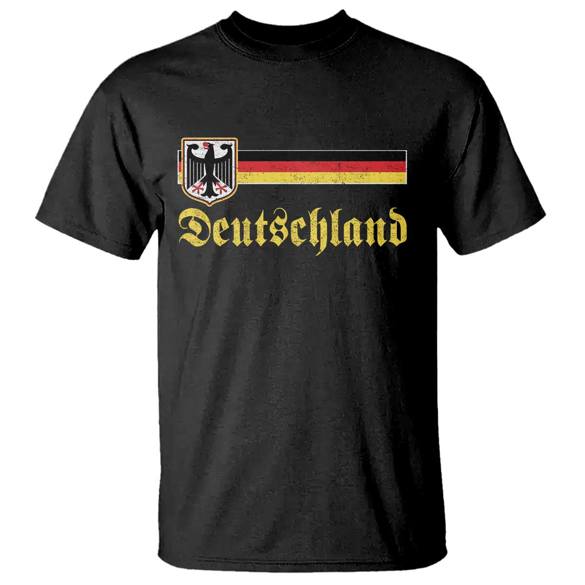 Deutschland German Heritage Pride T Shirt Bundesadler Coat of Arms TS11 Black Print Your Wear