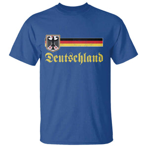 Deutschland German Heritage Pride T Shirt - Bundesadler Coat of Arms Graphic Tee TS11 Royal Blue Print Your Wear