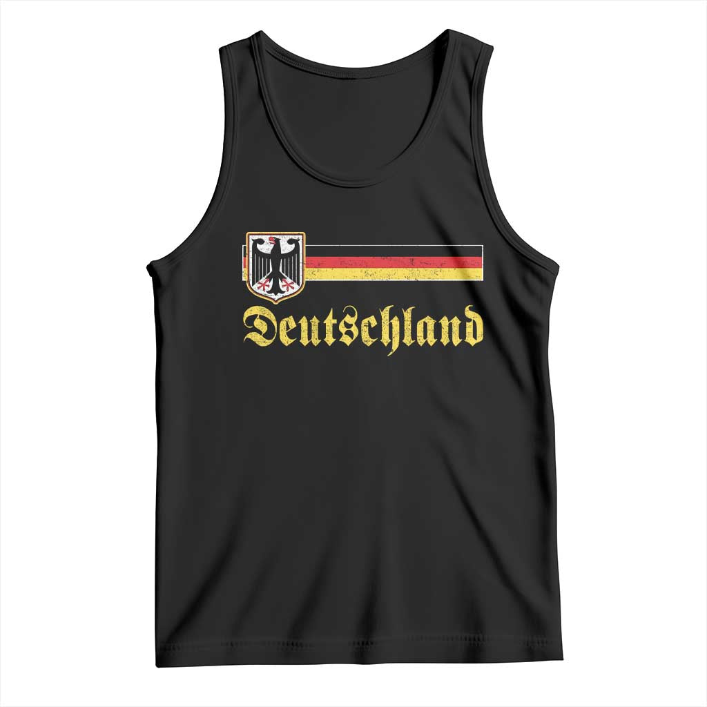 Deutschland German Heritage Pride Tank Top Bundesadler Coat of Arms TS11 Black Print Your Wear