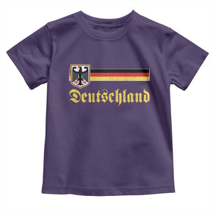 Deutschland German Heritage Pride Toddler T Shirt Bundesadler Coat of Arms TS11 Purple Print Your Wear