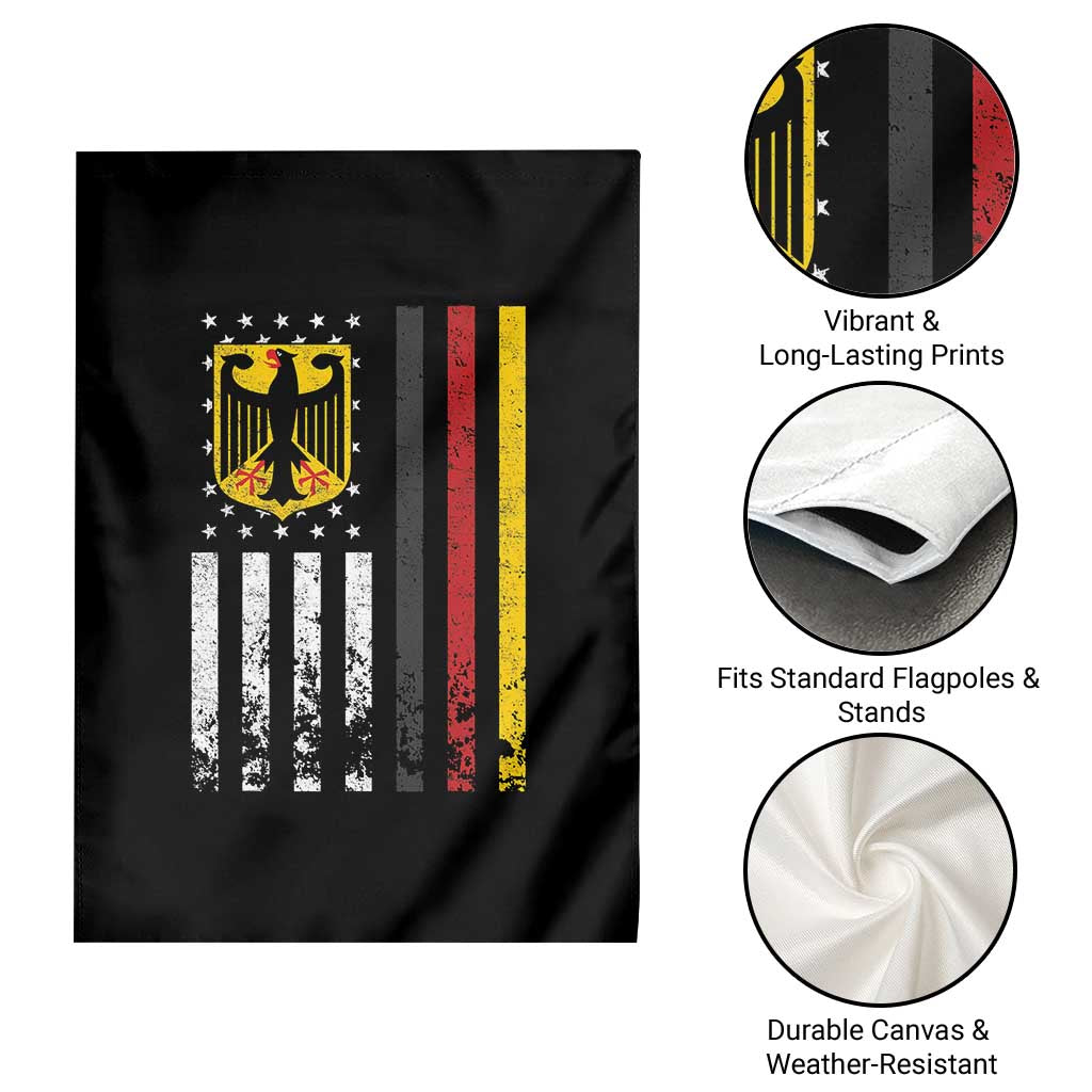 Patriotic Bundesadler Vintage German American Flag Garden Flag Germany Heritage Pride TS11 Print Your Wear