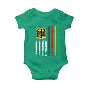 Patriotic Bundesadler Vintage German American Flag Baby Onesie Germany Heritage Pride TS11 Irish Green Print Your Wear