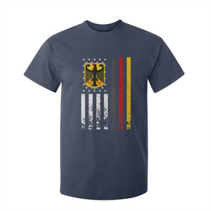 Patriotic Bundesadler Vintage German American Flag T Shirt For Kid Germany Heritage Pride TS11 Navy Print Your Wear
