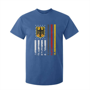 Patriotic Bundesadler Vintage German American Flag T Shirt For Kid Germany Heritage Pride TS11 Royal Blue Print Your Wear