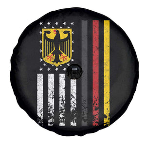 Patriotic Bundesadler Vintage German American Flag Spare Tire Cover Germany Heritage Pride TS11 Print Your Wear