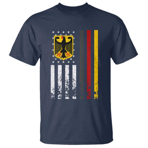 Patriotic Bundesadler Vintage German American Flag T Shirt Germany Heritage Pride TS11 Navy Print Your Wear