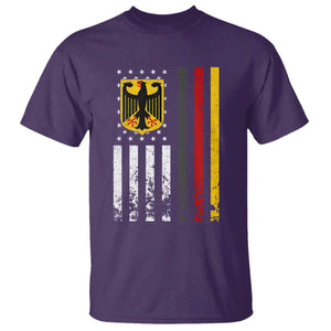 Patriotic Bundesadler Vintage German American Flag T Shirt Germany Heritage Pride TS11 Purple Print Your Wear