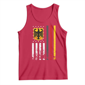 Patriotic Bundesadler Vintage German American Flag Tank Top Germany Heritage Pride TS11 Red Print Your Wear