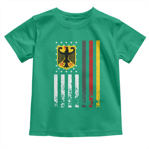Patriotic Bundesadler Vintage German American Flag Toddler T Shirt Germany Heritage Pride TS11 Irish Green Print Your Wear
