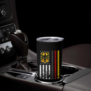 Patriotic Bundesadler Vintage German American Flag Tumbler Cup Germany Heritage Pride TS11 Print Your Wear
