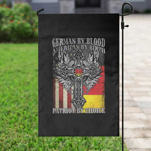 German By Blood American By Birth Patriot By Choice Garden Flag German Americans TS11 Print Your Wear