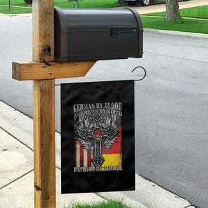 German By Blood American By Birth Patriot By Choice Garden Flag German Americans TS11 Print Your Wear