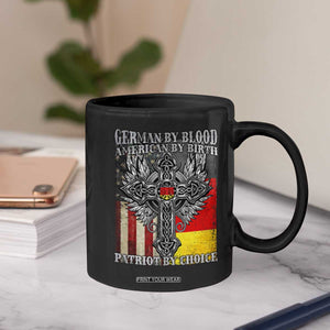 German By Blood American By Birth Patriot By Choice Coffee Mug German Americans TS11 Print Your Wear