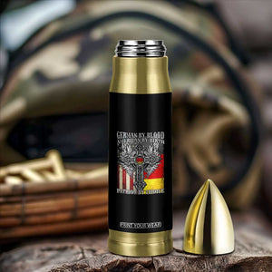German By Blood American By Birth Patriot By Choice Bullet Tumbler German Americans TS11 Print Your Wear