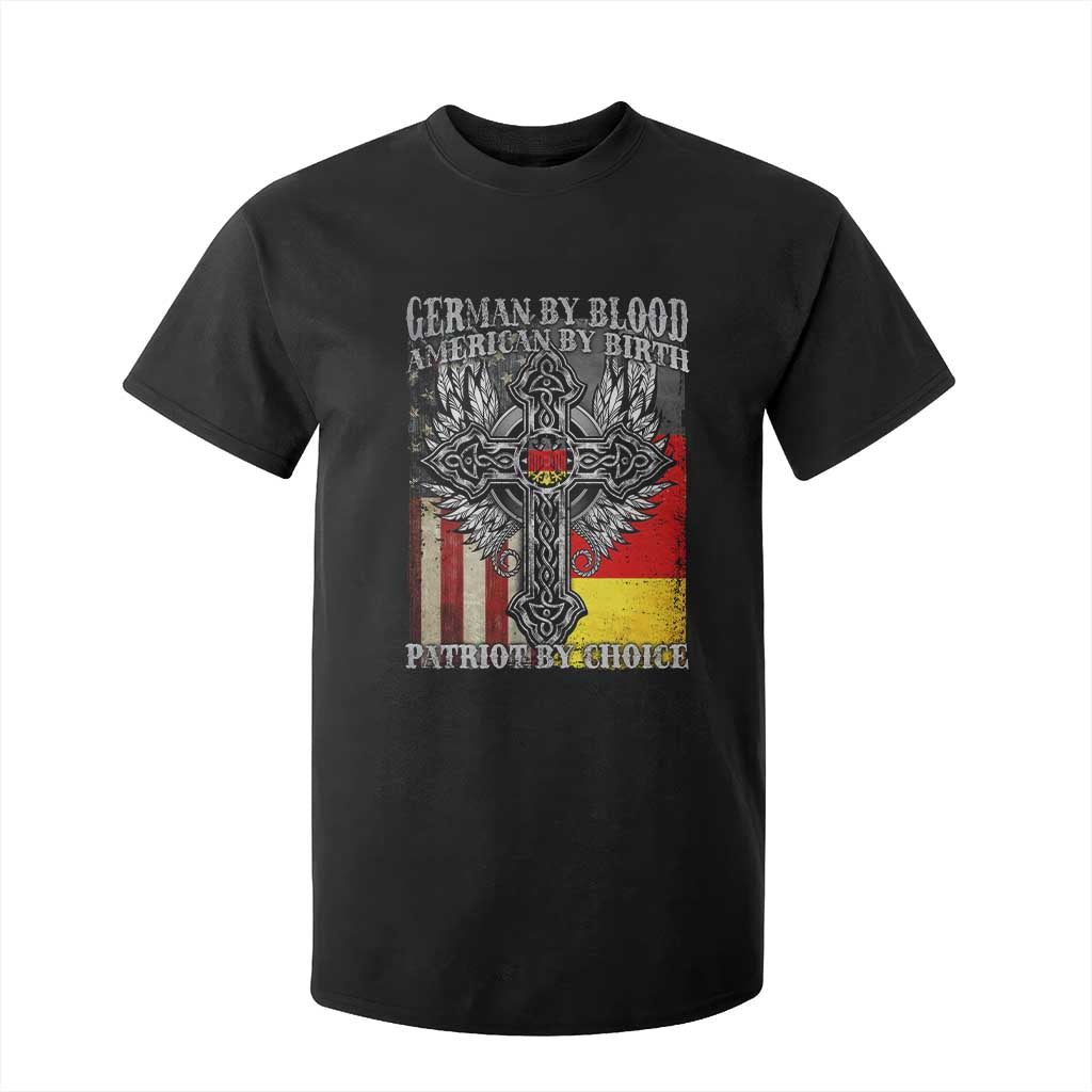 German By Blood American By Birth Patriot By Choice T Shirt For Kid German Americans TS11 Black Print Your Wear