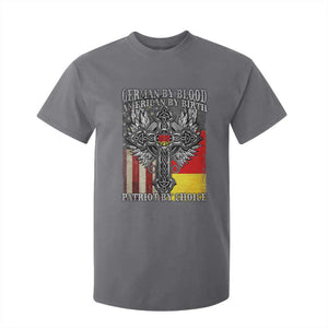 German By Blood American By Birth Patriot By Choice T Shirt For Kid German Americans TS11 Charcoal Print Your Wear