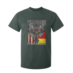 German By Blood American By Birth Patriot By Choice T Shirt For Kid German Americans TS11 Dark Forest Green Print Your Wear