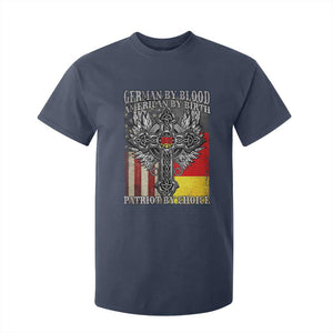 German By Blood American By Birth Patriot By Choice T Shirt For Kid German Americans TS11 Navy Print Your Wear