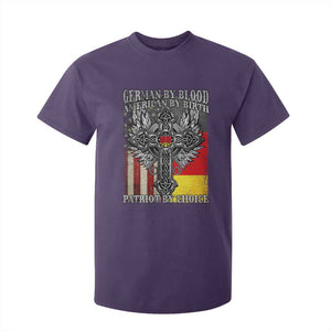 German By Blood American By Birth Patriot By Choice T Shirt For Kid German Americans TS11 Purple Print Your Wear