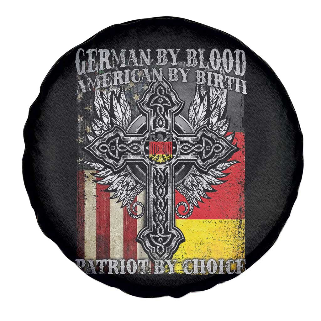 German By Blood American By Birth Patriot By Choice Spare Tire Cover German Americans TS11 Print Your Wear