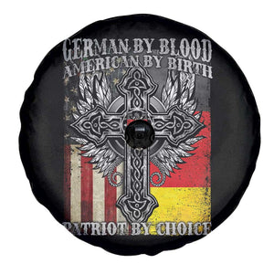 German By Blood American By Birth Patriot By Choice Spare Tire Cover German Americans TS11 Print Your Wear