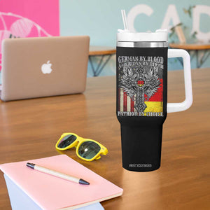 German By Blood American By Birth Patriot By Choice Tumbler With Handle German Americans TS11 Print Your Wear