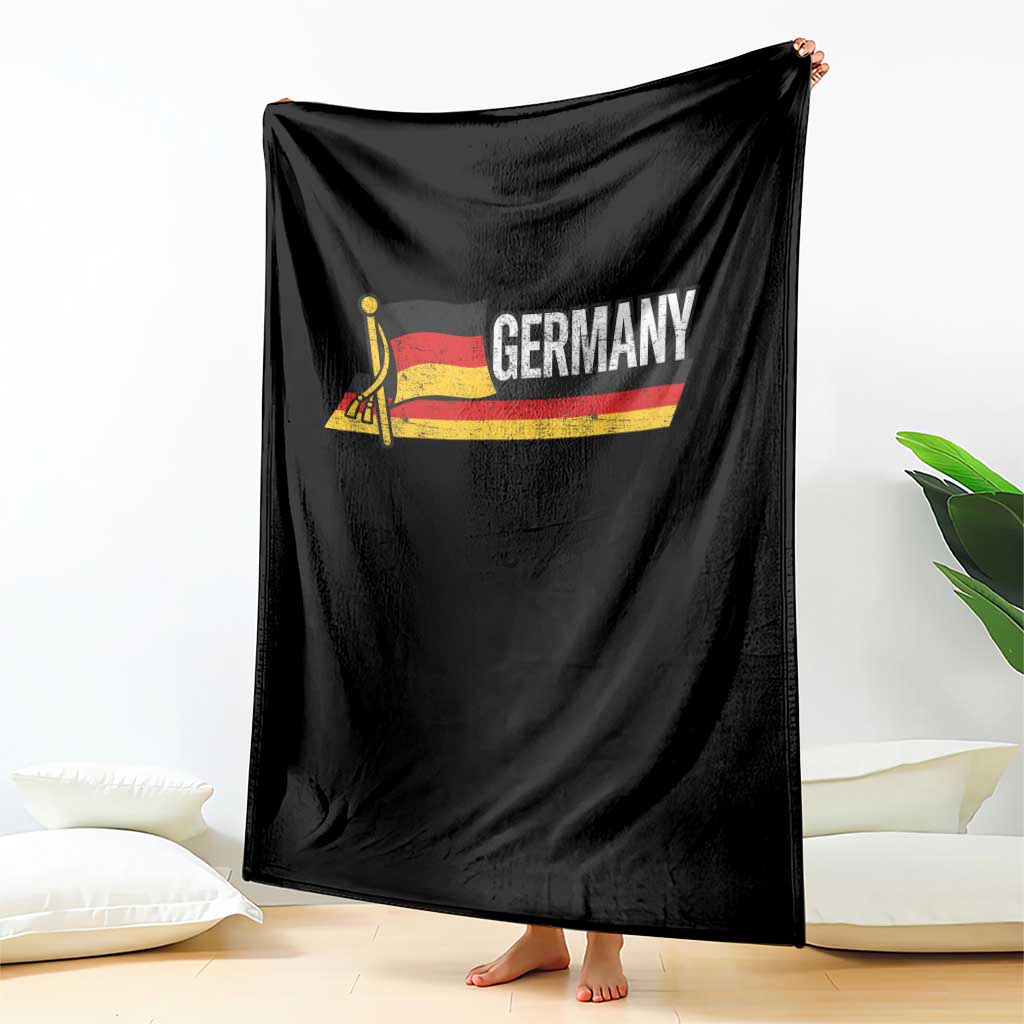 German Heritage Pride Germany Flag Throw Blanket TS11 Print Your Wear