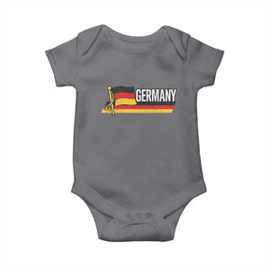 German Heritage Pride Germany Flag Baby Onesie TS11 Charcoal Print Your Wear