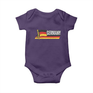 German Heritage Pride Germany Flag Baby Onesie TS11 Purple Print Your Wear
