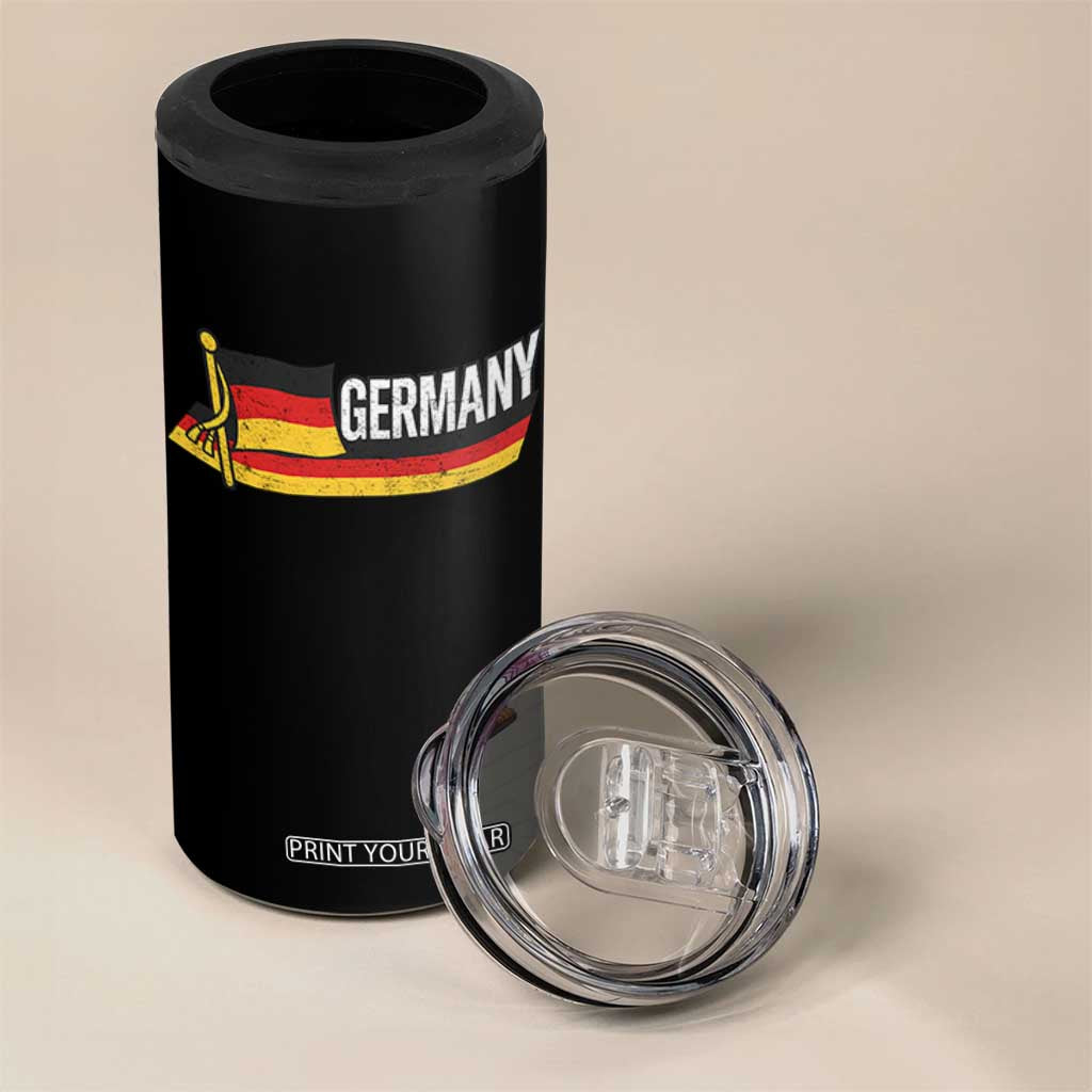 German Heritage Pride Germany Flag 4 in 1 Can Cooler Tumbler TS11 Print Your Wear
