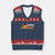 German Heritage Pride Germany Flag V-Neck Knit Sweater Vest TS11 Navy Red Print Your Wear